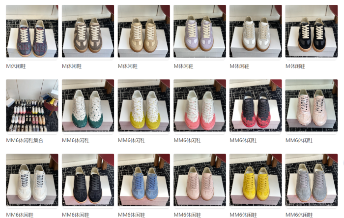 ma1s0n Marg*e1a calfskin sneakers