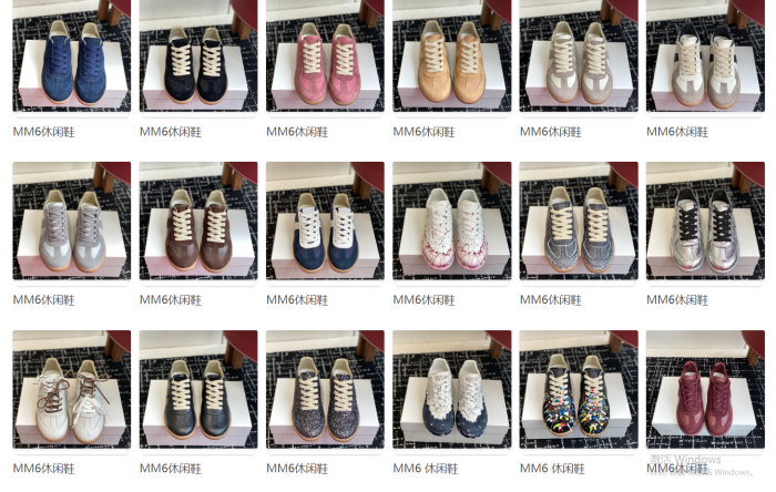 ma1s0n Marg*e1a calfskin sneakers