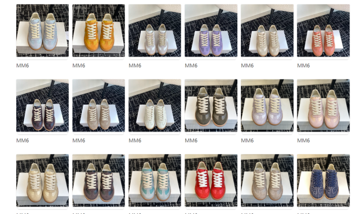 ma1s0n Marg*e1a calfskin sneakers