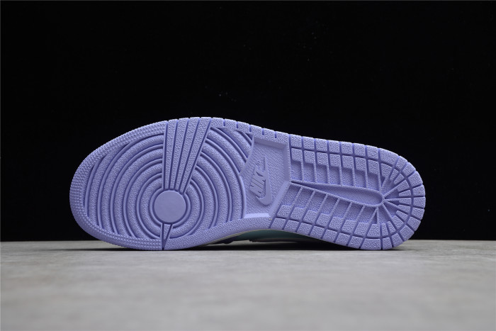 Jordan 1 Mid Purple Aqua 554724-500